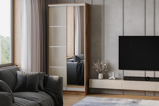 Шкаф-купе Борнео - 2.4С Дуб Делано