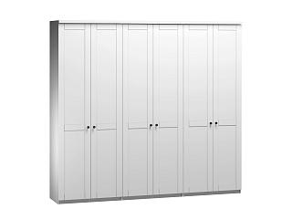 Шкаф распашной София РАХ - 7 МДФ Белый