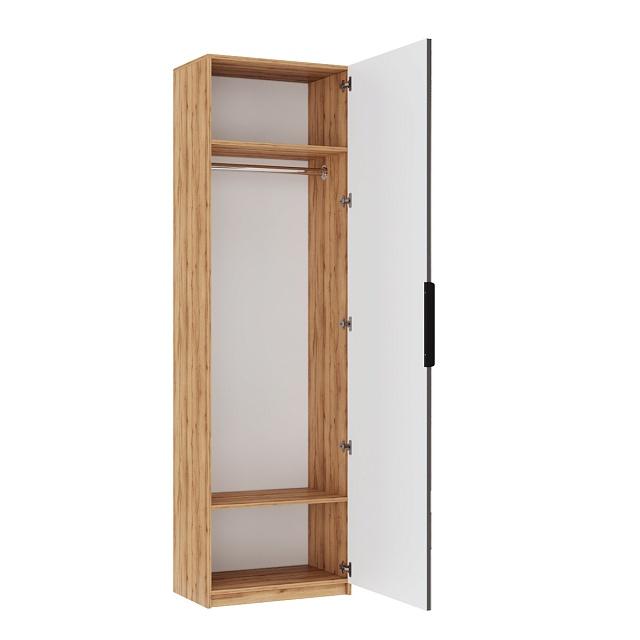 Пенал Астрис - 2 с зеркалом Графит