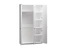 Шкаф распашной София РАХ - 6 МДФ Белый