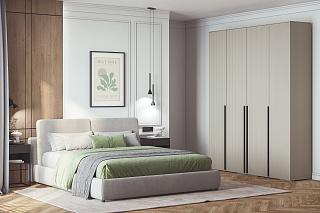 Шкаф распашной Лоренсе - 4 Кашемир