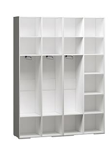 Шкаф распашной Брей - 2.2 Белый