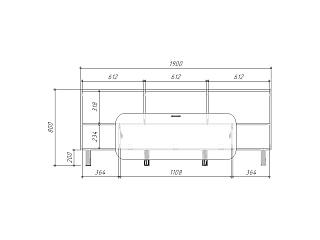 Тумба под ТВ Модерн+