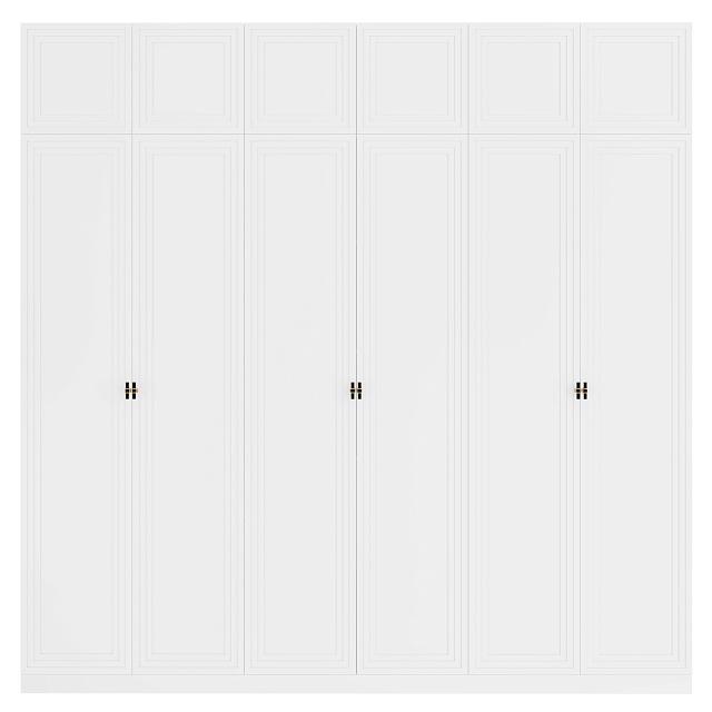 Шкаф распашной Конкорд - 3 с антресолью