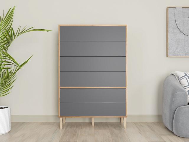 Комод Скарлет - 10 Графит