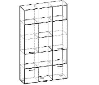 Стеллаж Бриз - 3.02