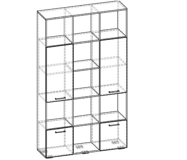 Стеллаж Бриз - 3.02