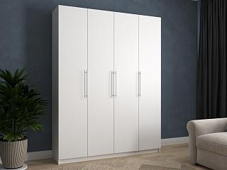 Шкаф распашной Калифорния - 4 Белый