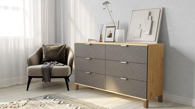 Комод Марвин Йорк - 7 Графит