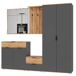 Прихожая Санти - 1 Графит