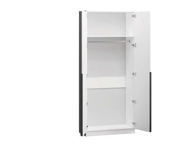 Шкаф распашной Марсель - 2 Белый