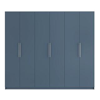 Шкаф распашной Калифорния - 6 Альби Полуночно-синий