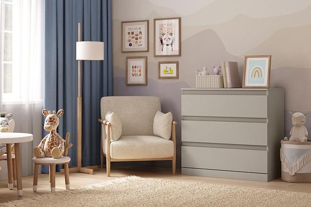 Комод Мальм - 17 Кашемир