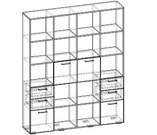 Стеллаж Бриз - 4.05