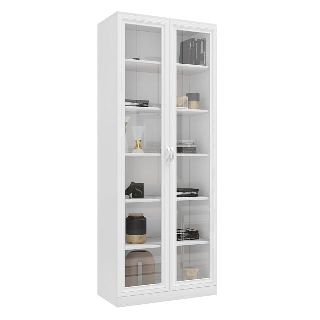 Книжный шкаф Библиограф - 2 №1 Белый