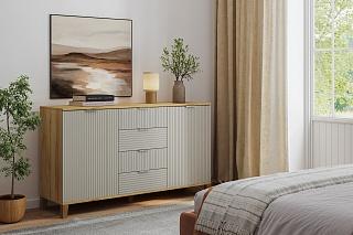 Комод Марвин 25 фрезеровка 8 Сантьяго