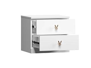 Тумба прикроватная Банни Mini - 3 Белый