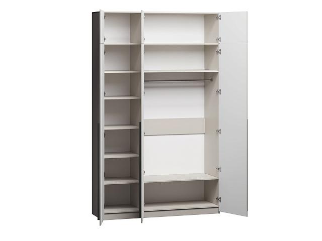 Шкаф распашной Микос - 3 МДФ с антресолью Кашемир