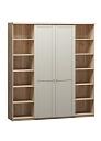 Шкаф распашной София РАХ - 34 МДФ Кастелло Медовый / Кашемир