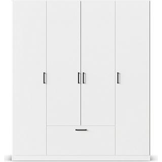 Шкаф распашной Бари - 1 Белый