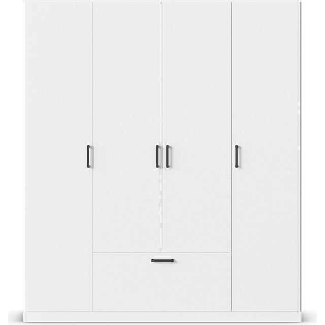 Шкаф распашной Бари - 1 Белый