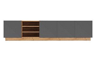 Тумба под ТВ Алиса 4 Серый