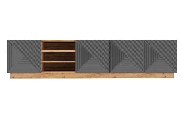 Тумба под ТВ Алиса 4 Серый