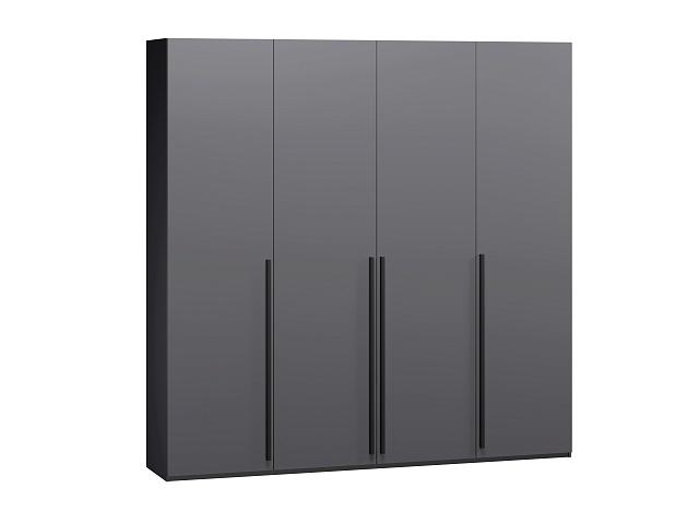 Шкаф распашной Лорена Пакс - 4 Графит
