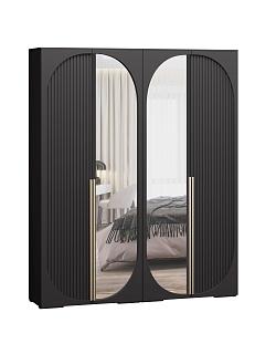 Шкаф распашной Брей - 2.1 Черный