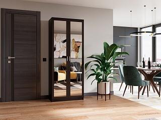 Шкаф распашной Стелла - 11 Венге