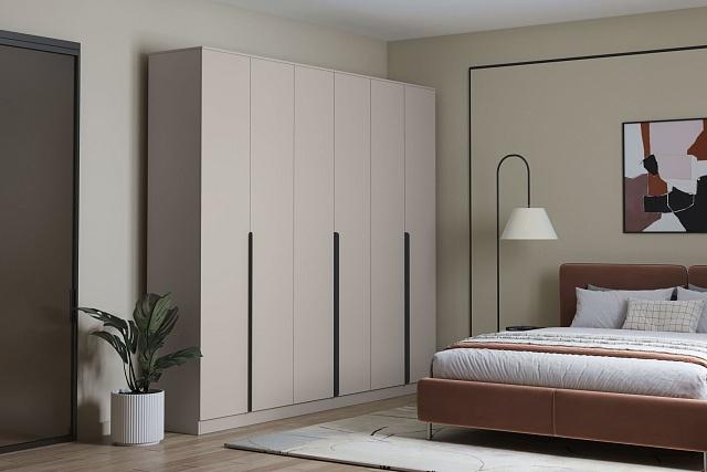 Шкаф распашной Марсель - 6 Кашемир