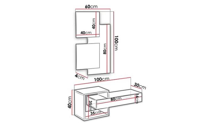 Прихожая Астория - 2 Белый