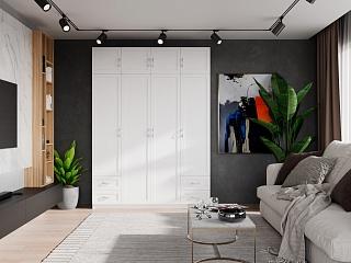 Шкаф распашной Зодиак 4.6+А МДФ