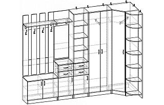 Прихожая Горизонт - 14 МДФ