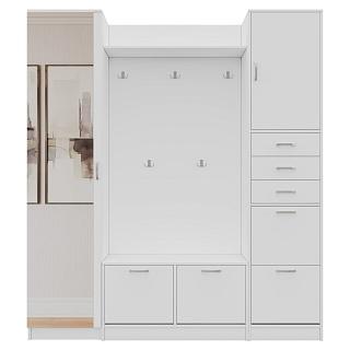 Прихожая Ольга - 8 Белый