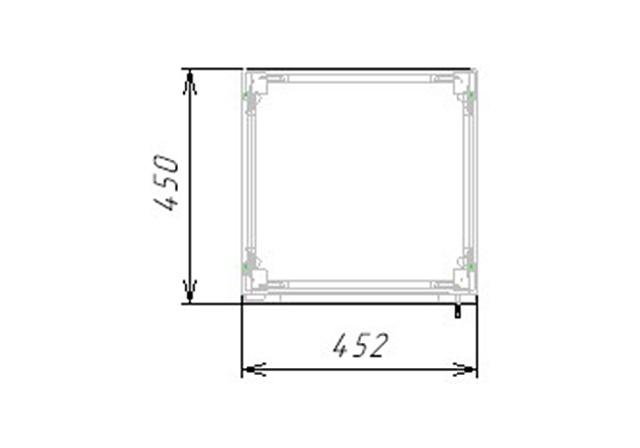 Стеллаж Техас - 3 МДФ