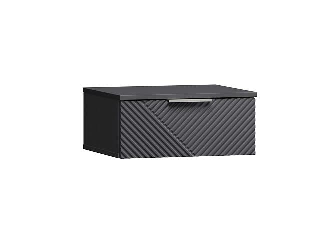 Тумба прикроватная подвесная Салерно NEW 1 Графит