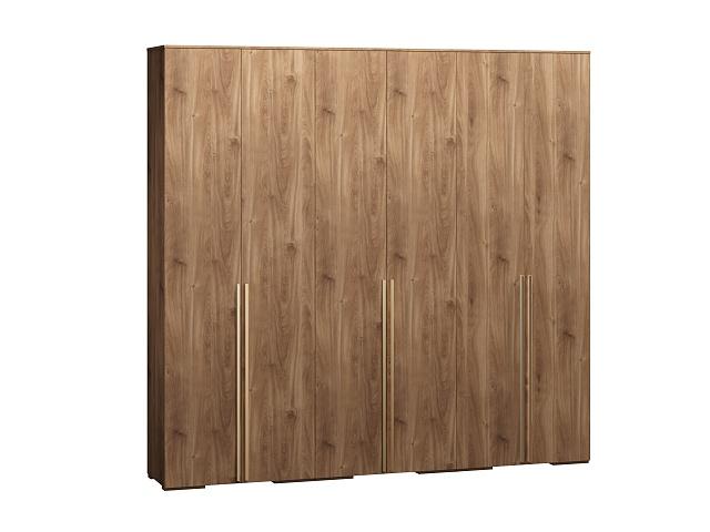 Шкаф распашной Эдинбург - 6 Кастелло коньячный