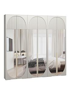 Шкаф распашной Брей - 3.2 с антресолью Кашемир