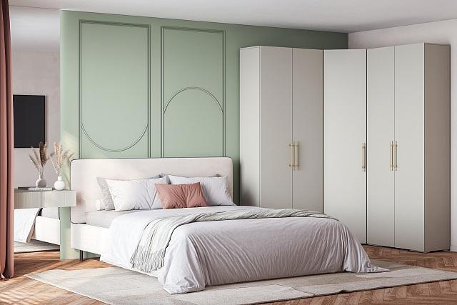 Шкаф угловой Мори-Хелена - 15 Кашемир