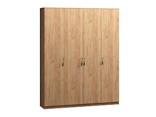 Шкаф распашной Монтана - 4 Дуб Крафт Золотой