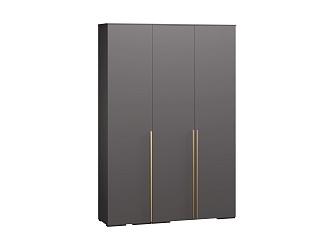 Шкаф распашной Эдинбург - 3 Графит