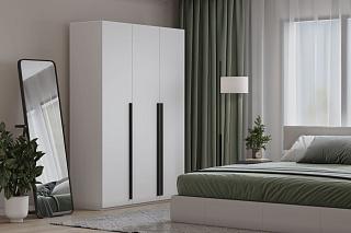 Шкаф распашной Лорена Пакс - 3 Белый