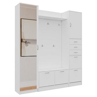 Прихожая Ольга - 8 Белый