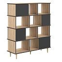 Стеллаж Ниш-2 Черный