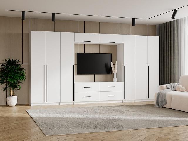 Стенка Лорена Пакс - 4 Белый