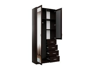 Шкаф распашной Стелла - 8 Венге