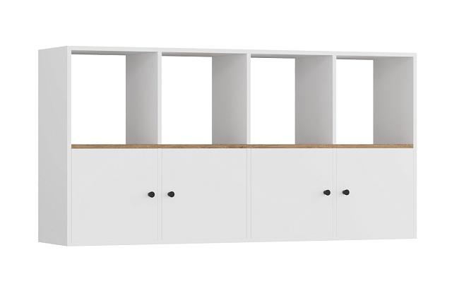 Стеллаж Оренсе - 8 Белый