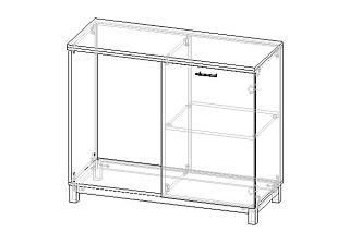 Комод Техас - 6 МДФ