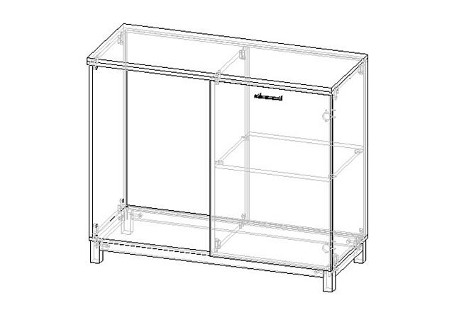 Комод Техас - 6 МДФ